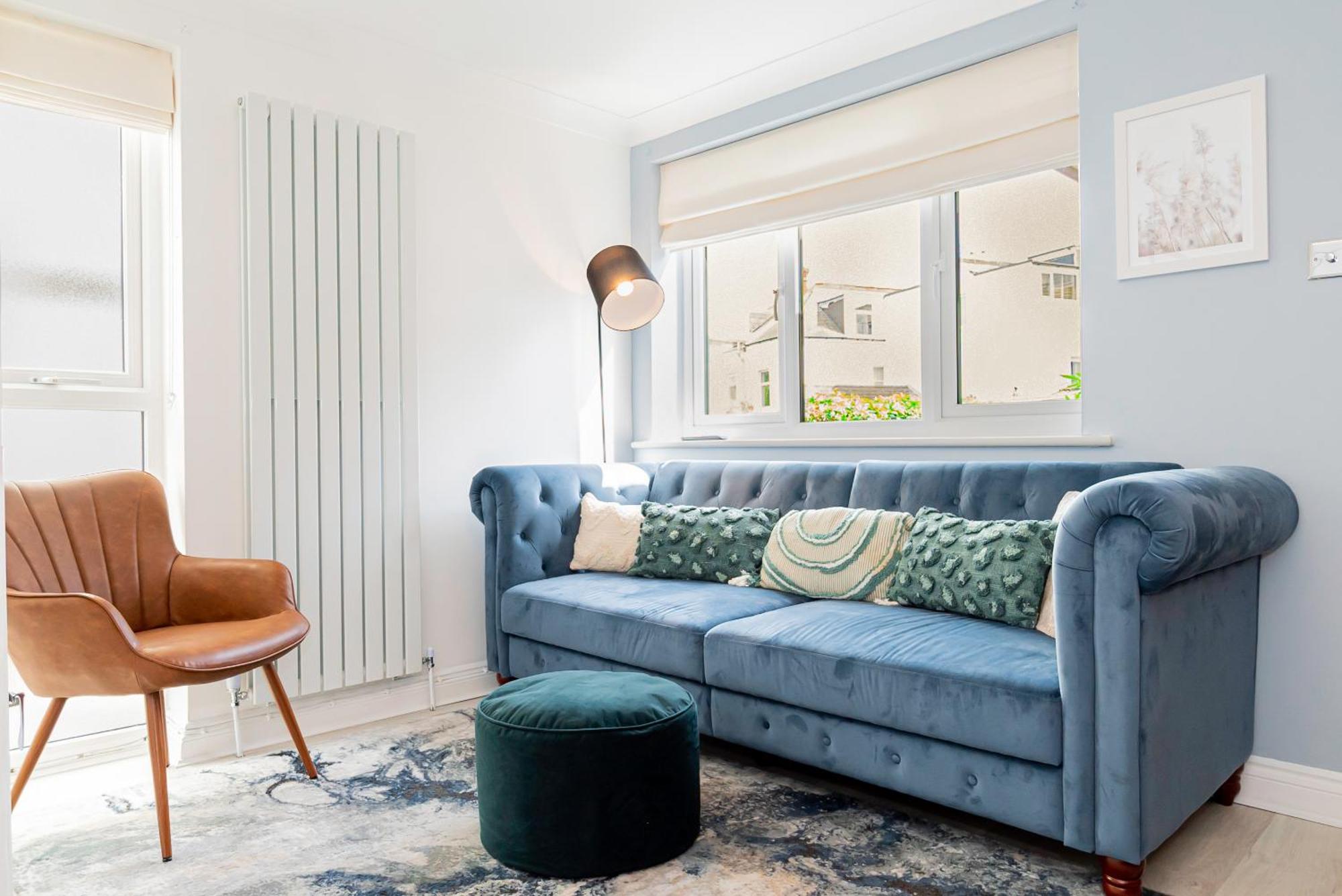 Bright & Breezy Apartment Portsmouth Bagian luar foto