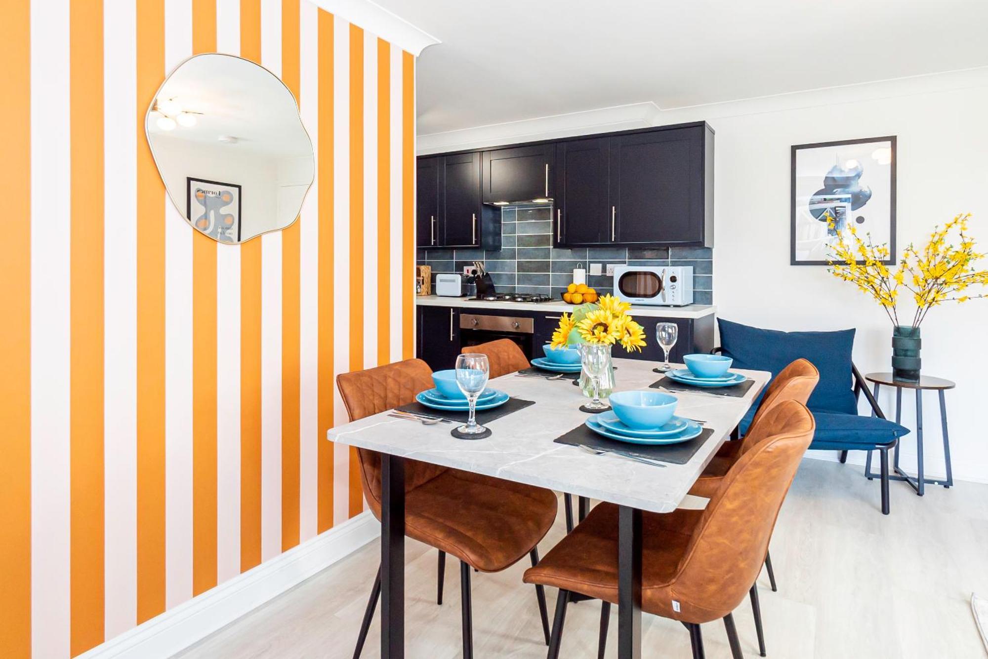 Bright & Breezy Apartment Portsmouth Bagian luar foto